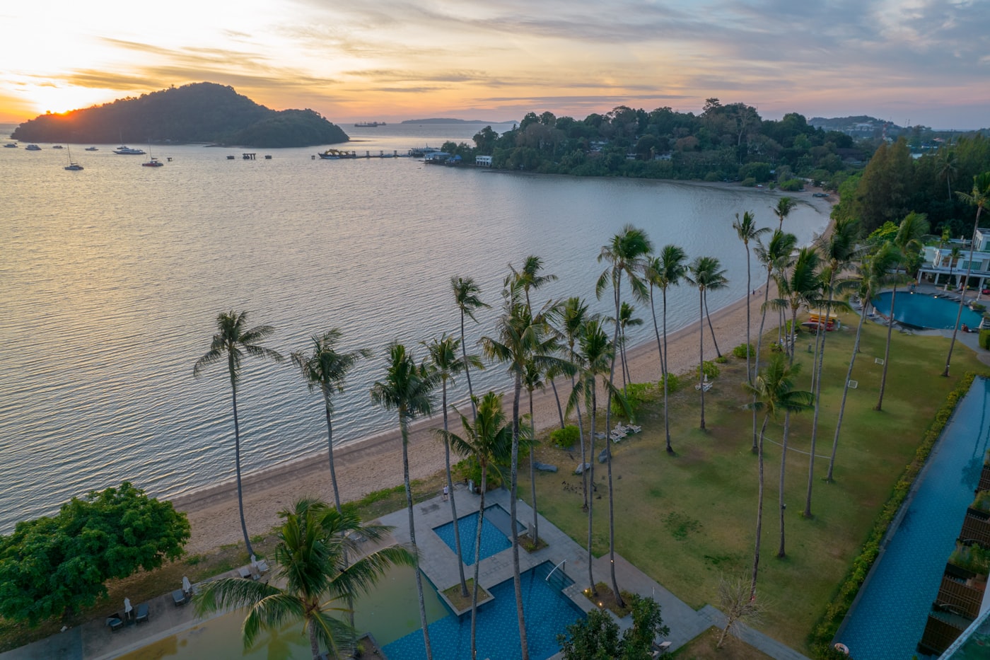 Coastal residential development in Phuket